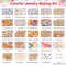 9870 Pieces, Clay Beads for Bracelet Making Kit, 92 Colors Flat Heishi Beads for DIY Crafts Necklace Jewelry Making Gifts